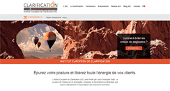 Desktop Screenshot of clarification-et-coaching.com